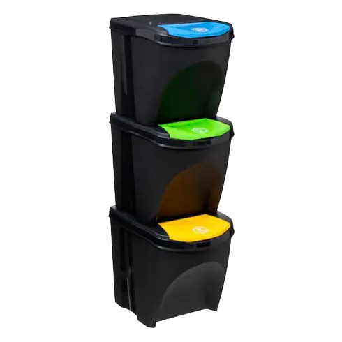 Cubo para el reciclaje